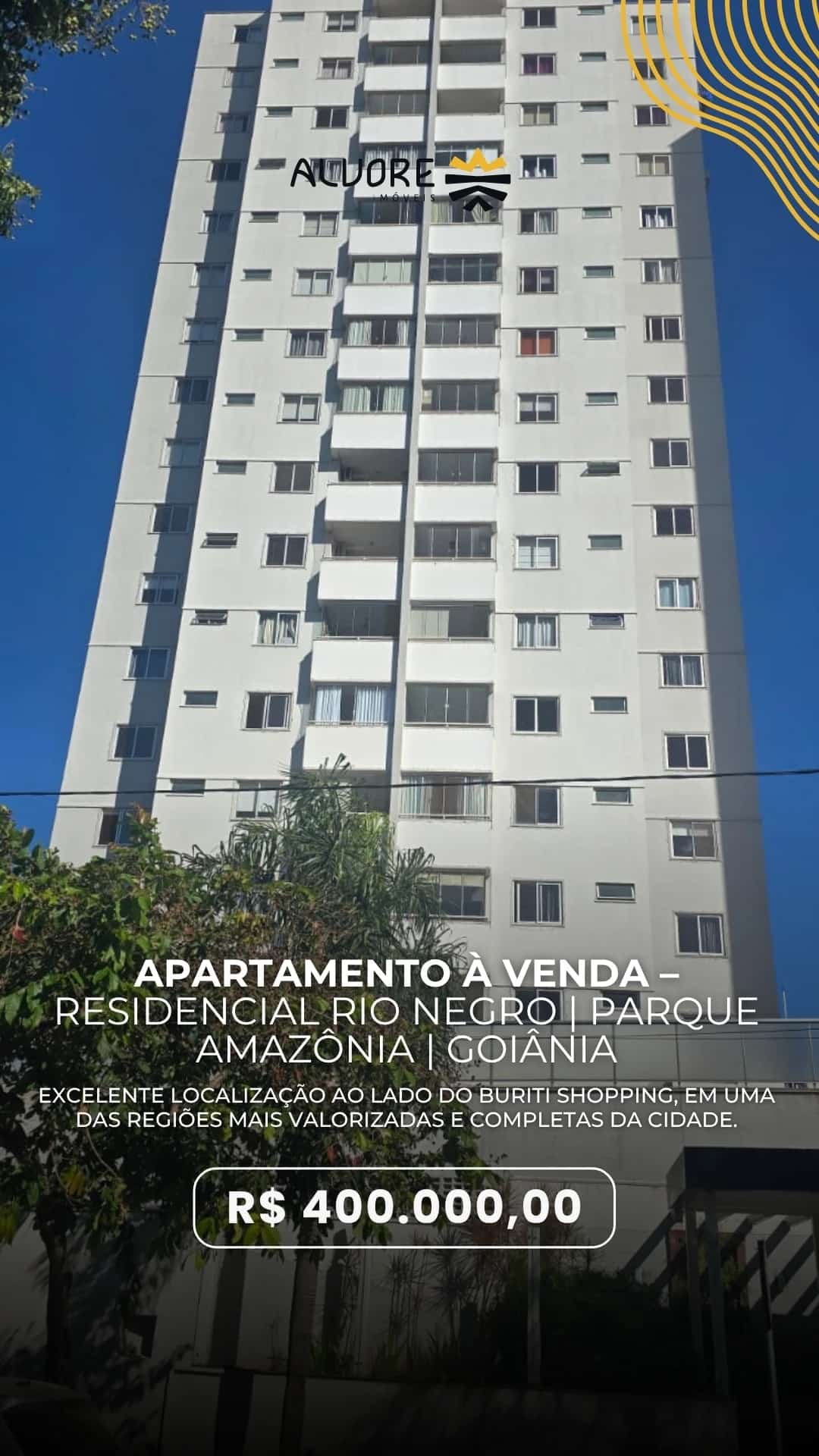 Apartamento à venda Resid. Rio Nego - Parque Amazônia